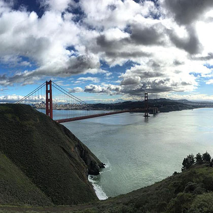 golden gate bridge from hi marin headlands golden gate bridge from hi marin headlands